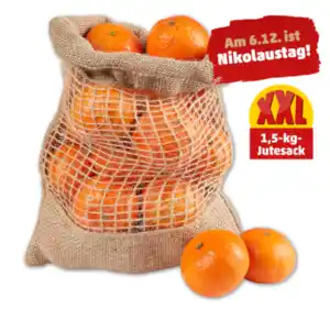 Clementinen im Jutesack*