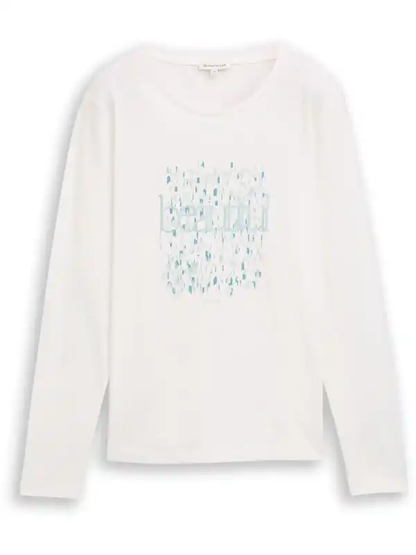 Bild 1 von Damen Langarmshirt Weiß