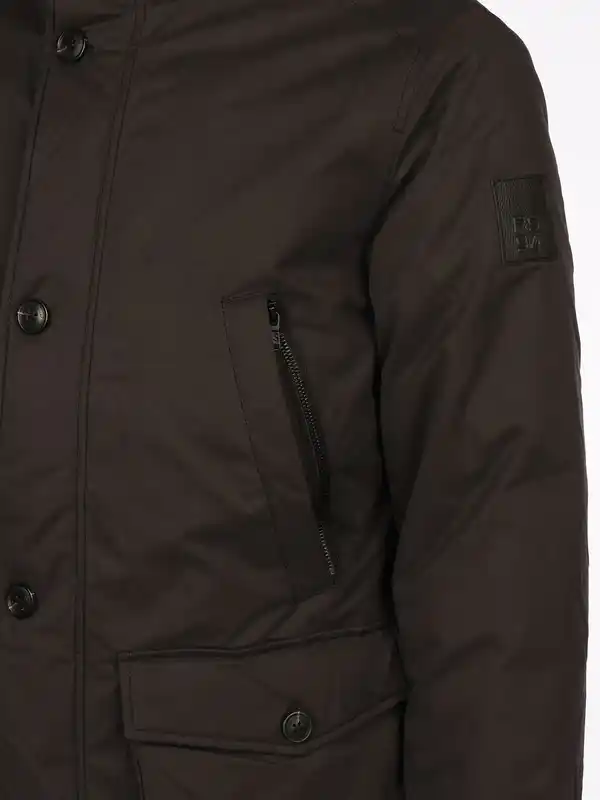 Bild 4 von Herren Parka mit Kapuze Schwarz