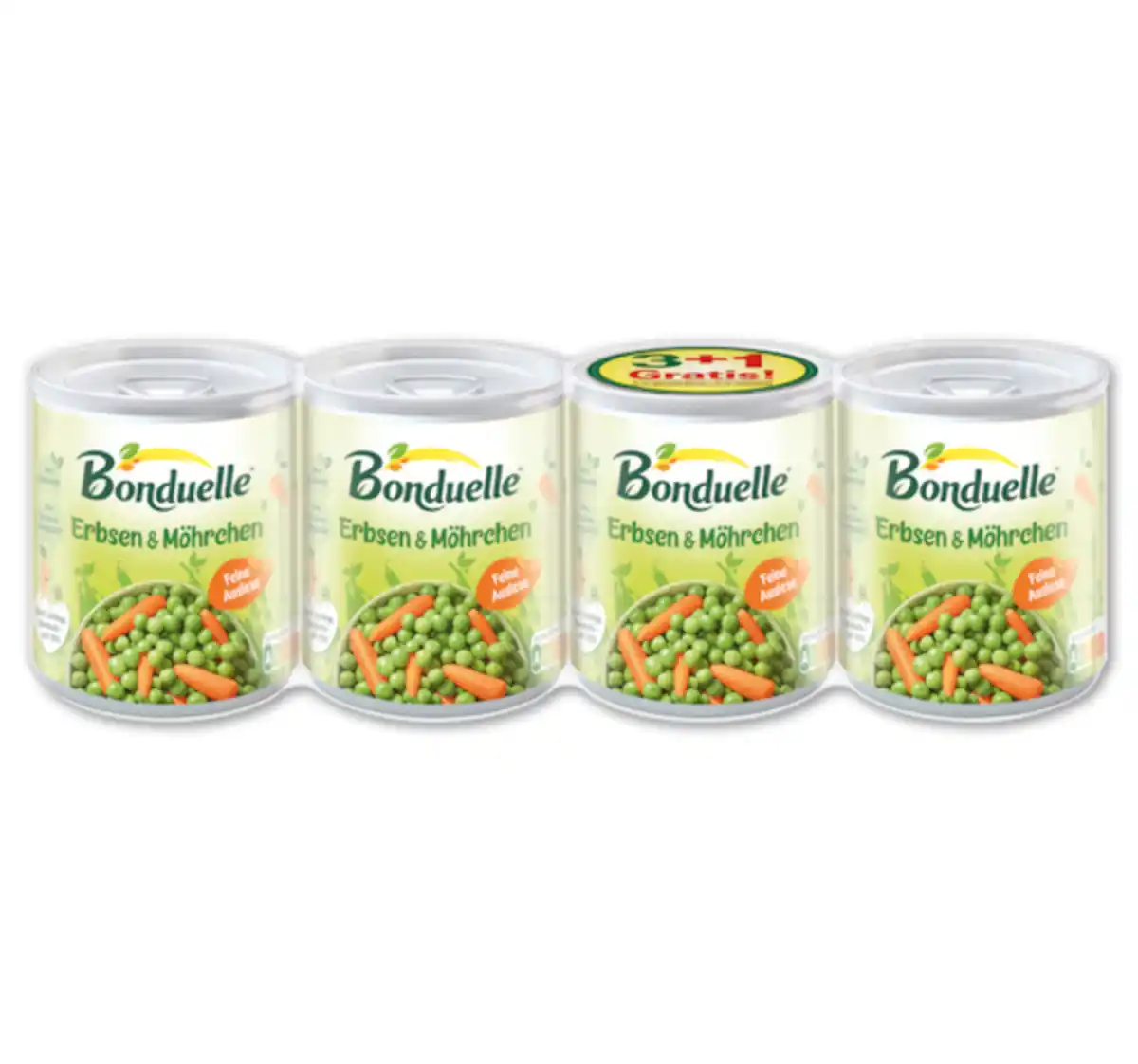 Bild 1 von BONDUELLE Erbsen & Möhrchen*