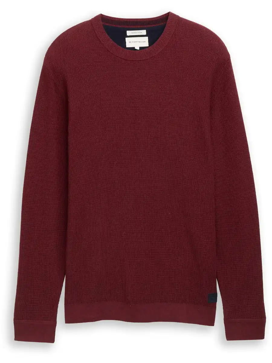 Bild 1 von Herren Strickpullover Rot