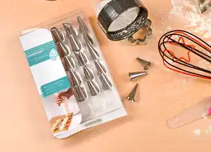 Profi-Spritzbeutel-Set 28-teilig Spritzbeutel-Set zur Verzierung oder Füllung von Torten