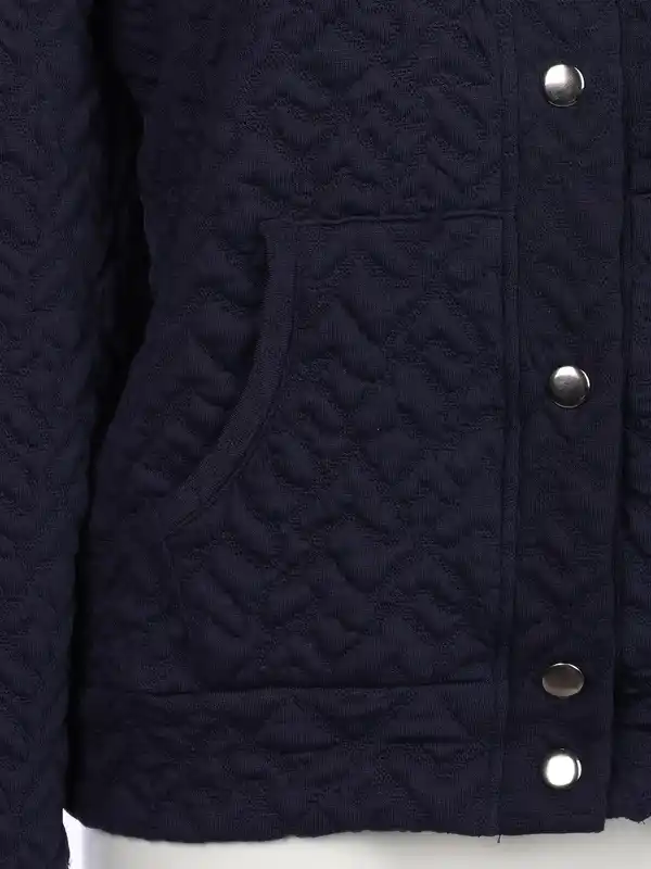 Bild 2 von Damen Sweatjacke Blouson Blau