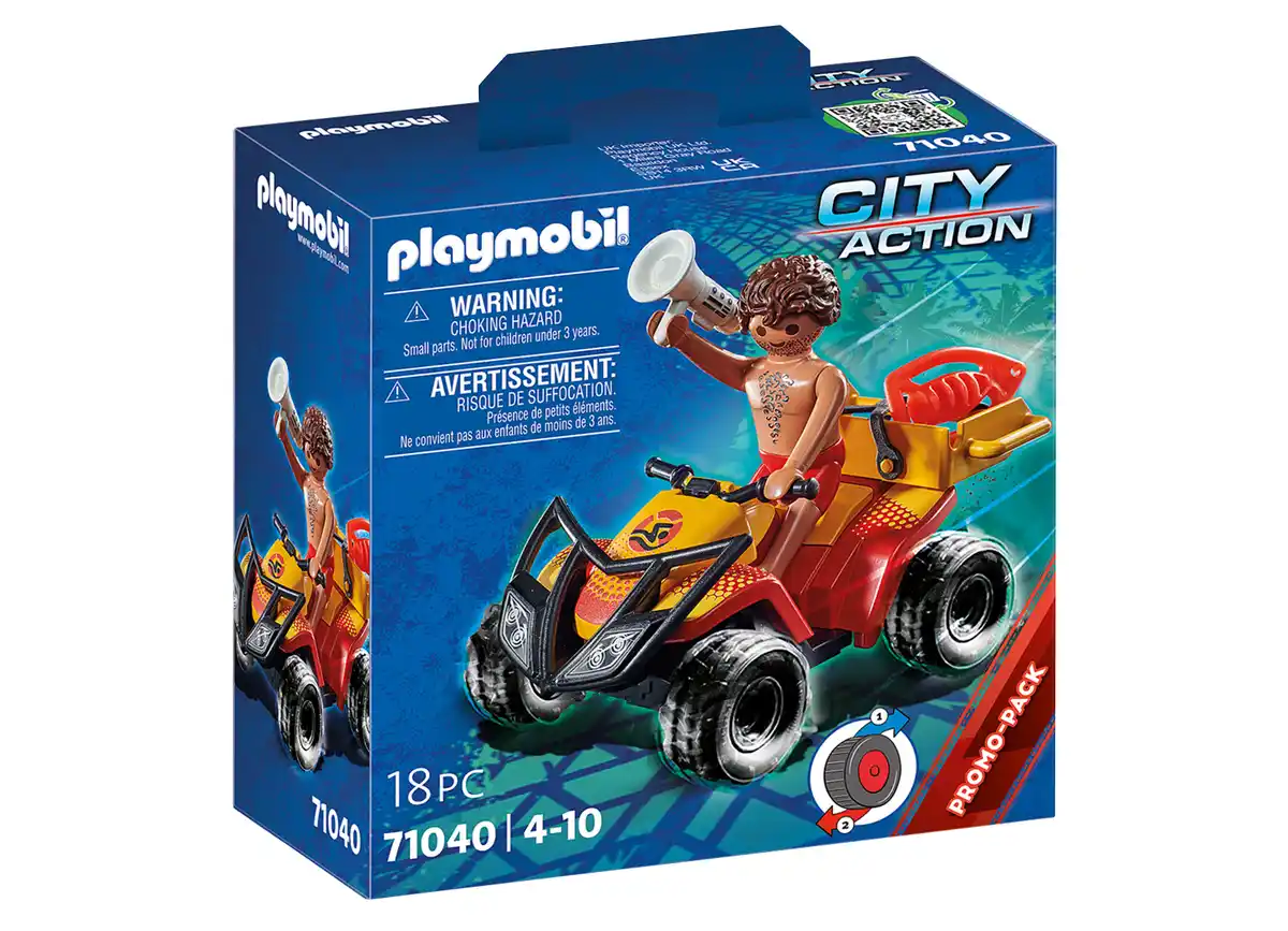 Bild 1 von PLAYMOBIL® Rettungsschwimmer-Quad 1 Rettungsschwimmer