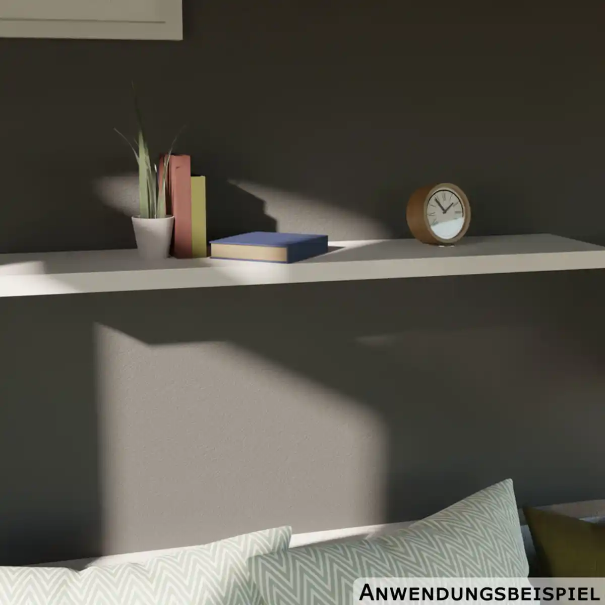 Bild 1 von Wandregal weiß 120 x 23,5 cm