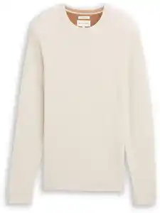 Herren Strickpullover Beige