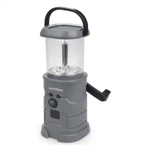 EASYmaxx Solar-Leuchte mit Radio 5V, anthrazit