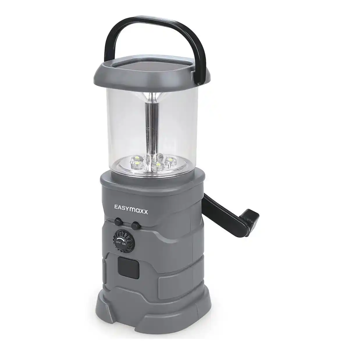 Bild 1 von EASYmaxx Solar-Leuchte mit Radio 5V, anthrazit