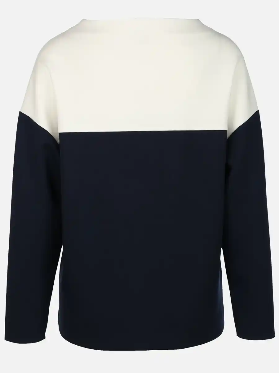 Bild 2 von Damen Sweatshirt mit Glitzersteinchen und Schriftprint Blau