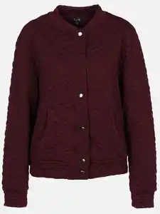 Damen Sweatjacke Blouson Lila