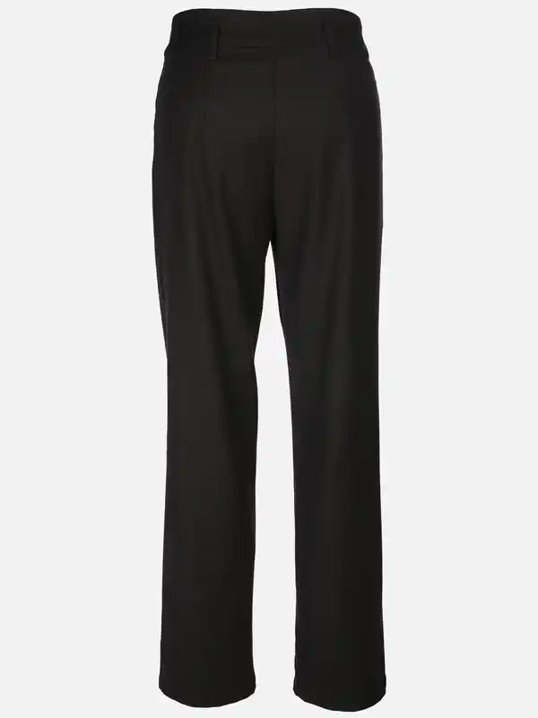 Bild 2 von Damen Hose mit Bundfalten Schwarz