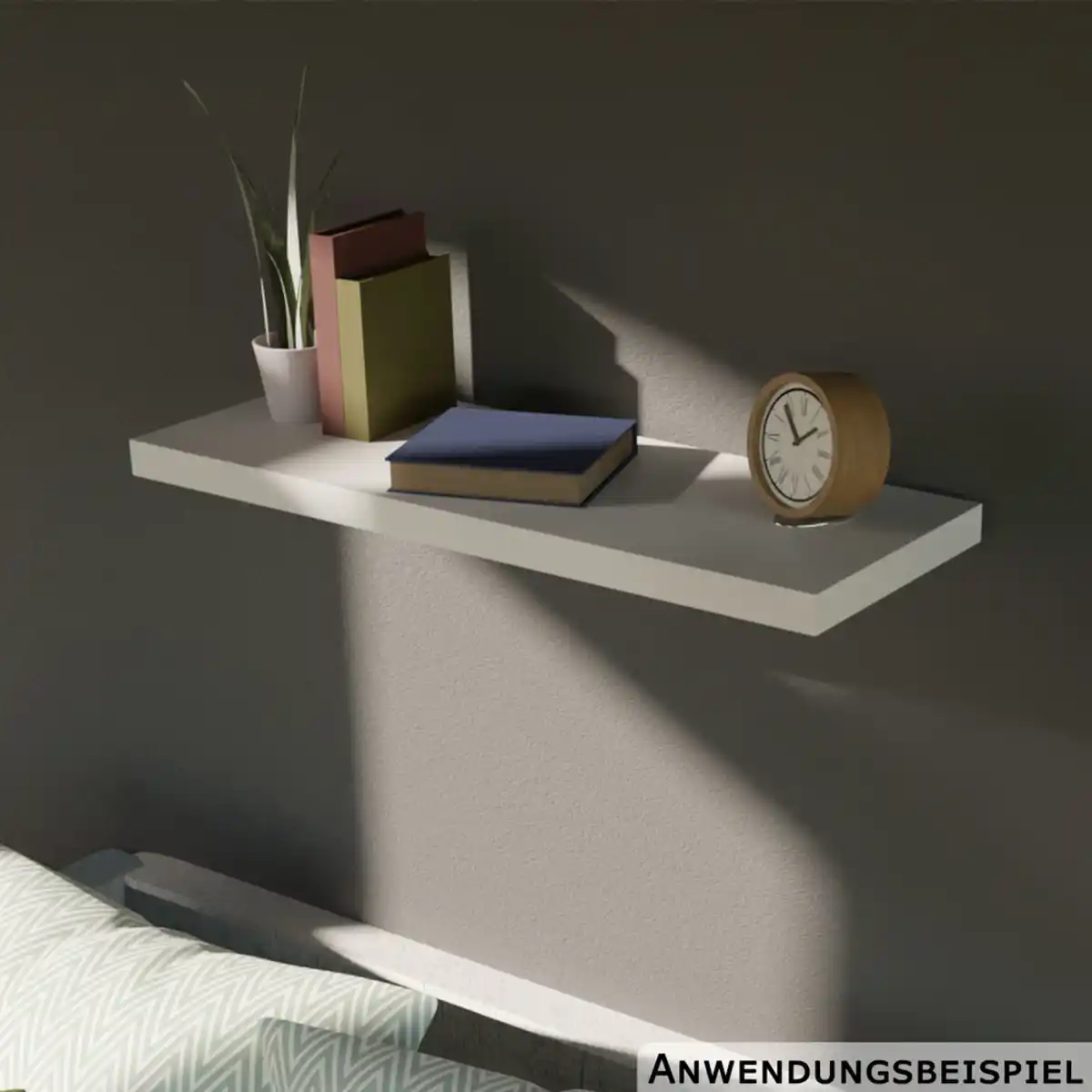 Bild 1 von Wandregal weiß 60 x 23,5 cm