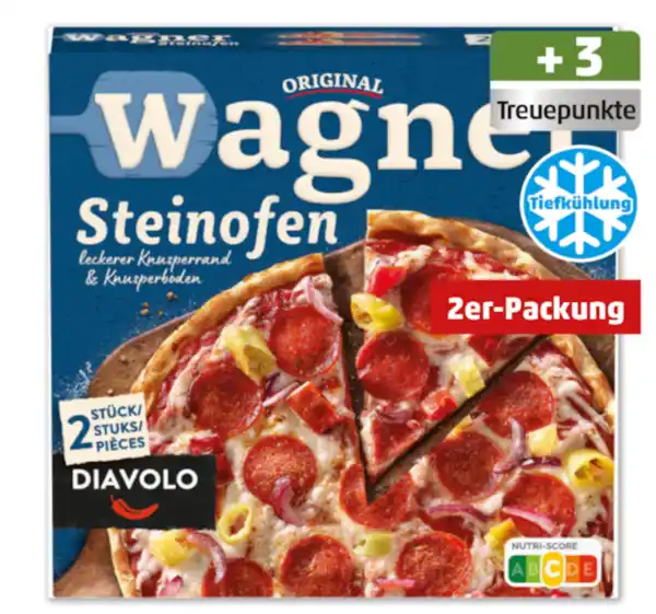 Bild 1 von ORIGINAL WAGNER Steinofenpizza*
