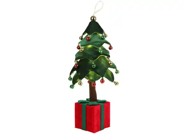 Bild 1 von Großer LED-Weihnachtsbaum mit Samtbezug und Timer 70cm