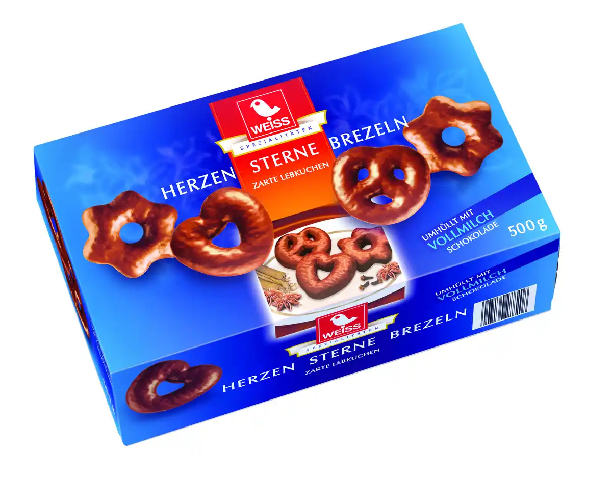 Bild 1 von Schokoladen-Lebkuchen 500g Sterne