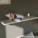 Bild 1 von Wandregal weiß 100 x 23,5 cm