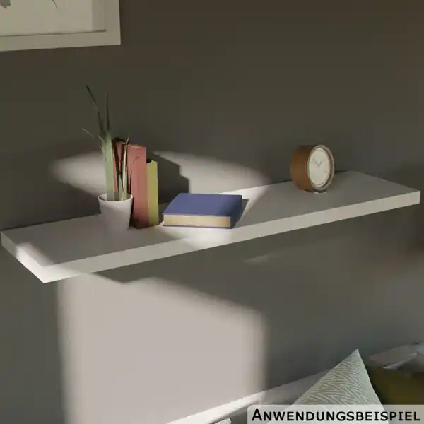 Bild 1 von Wandregal weiß 100 x 23,5 cm