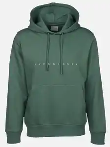 Jack & Jones JJESTAR JJ SWEAT Hoodie Blau