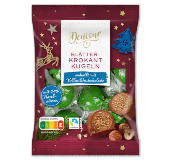 Bild 1 von DOUCEUR Blätter­krokantkugeln
