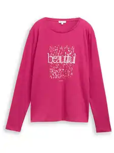 Damen Langarmshirt Pink