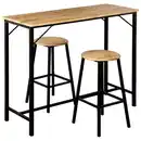 Bild 1 von Küchenbar 3-teilig FSC®-zertifizierte Faserplatte