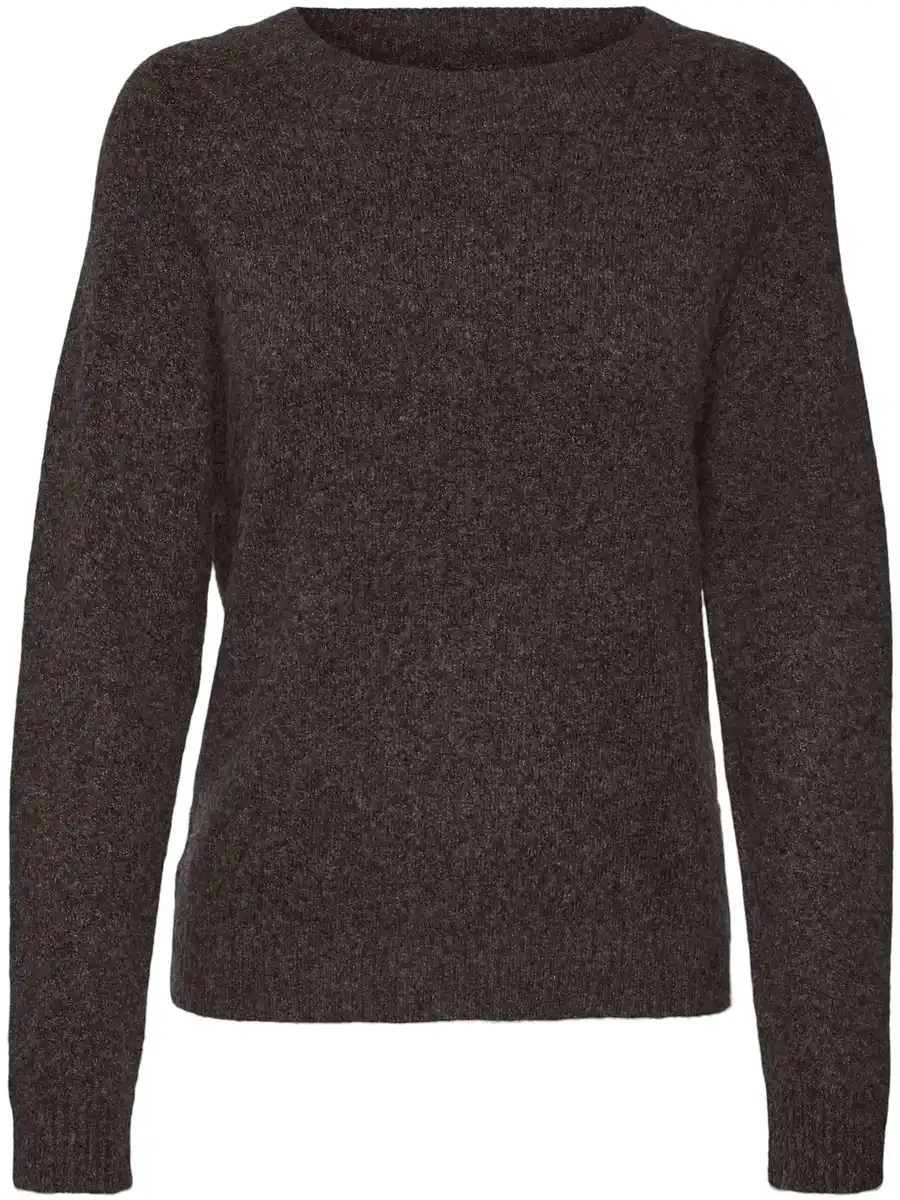 Bild 1 von Vero Moda VMDOFFY LS O-NECK BLO Pullover Braun