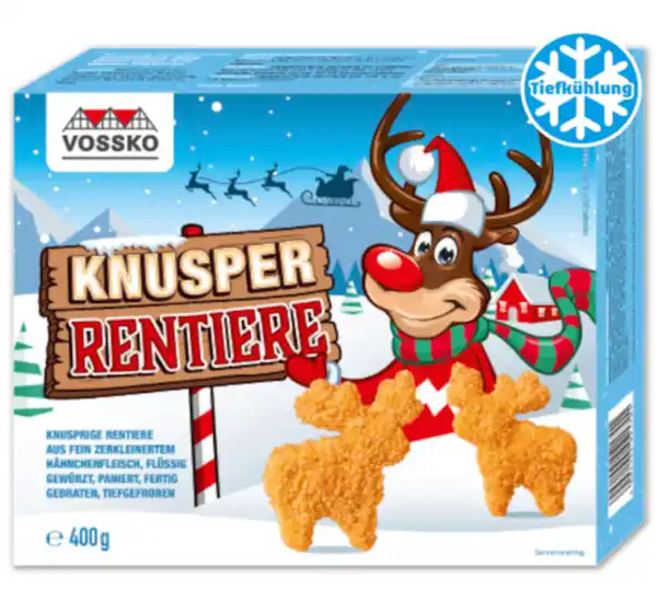 Bild 1 von VOSSKO Knusper Rentiere*