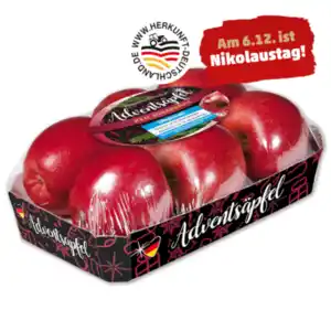 Deutsche rote Adventsäpfel*