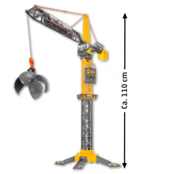 Bild 1 von DICKIE Elektrischer Spielzeugkran MIGHTY CRANE*
