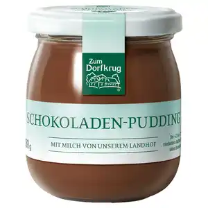 ZUM DORFKRUG Pudding 180 g, Schokolade