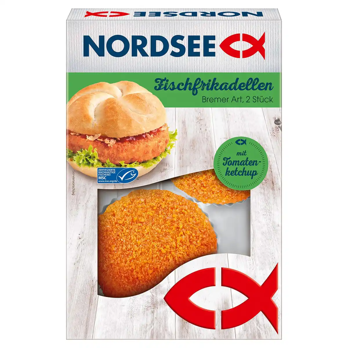 Bild 1 von NORDSEE Fischfrikadelle 170 g