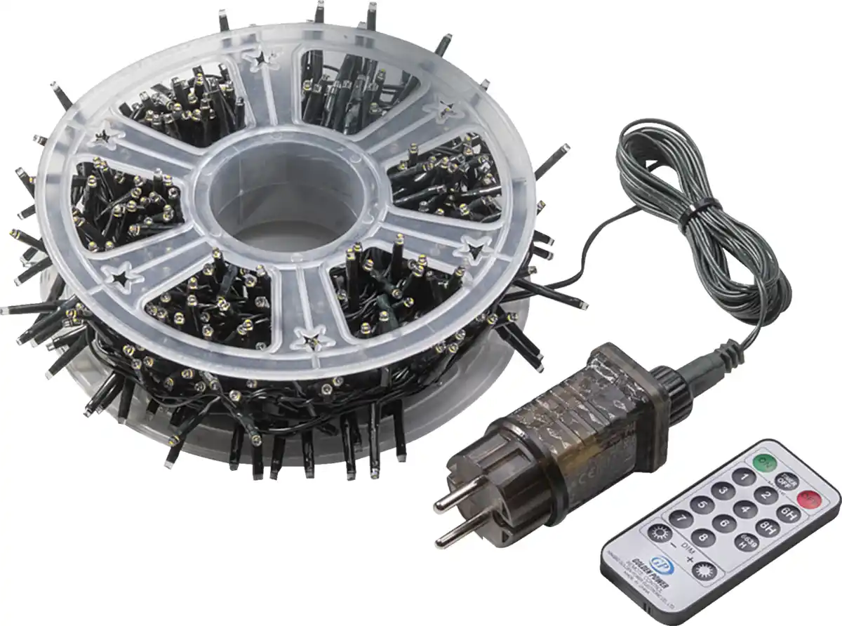 Bild 2 von IDEENWELT LED-Weihnachtsbaumlichterkette