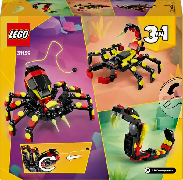 Bild 3 von LEGO CREATOR 31159 Wilde Tiere: Überraschungsspinne