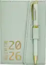 Bild 1 von IDEENWELT Terminplaner 2026 mit Kugelschreiber mint