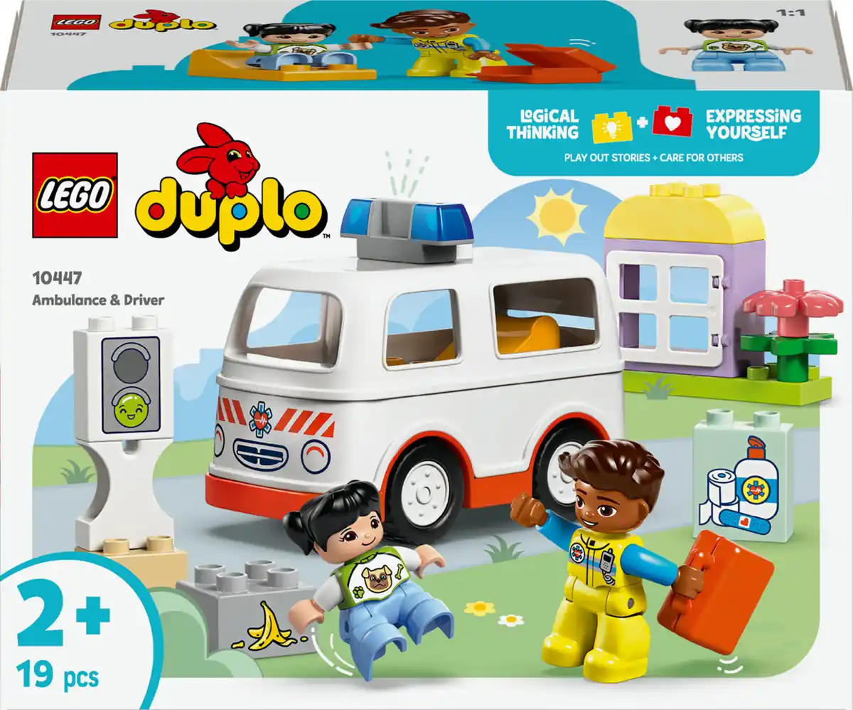 Bild 1 von LEGO duplo 10447 Rettungswagen mit Fahrer