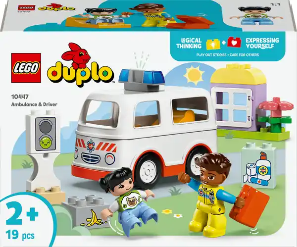 Bild 1 von LEGO duplo 10447 Rettungswagen mit Fahrer