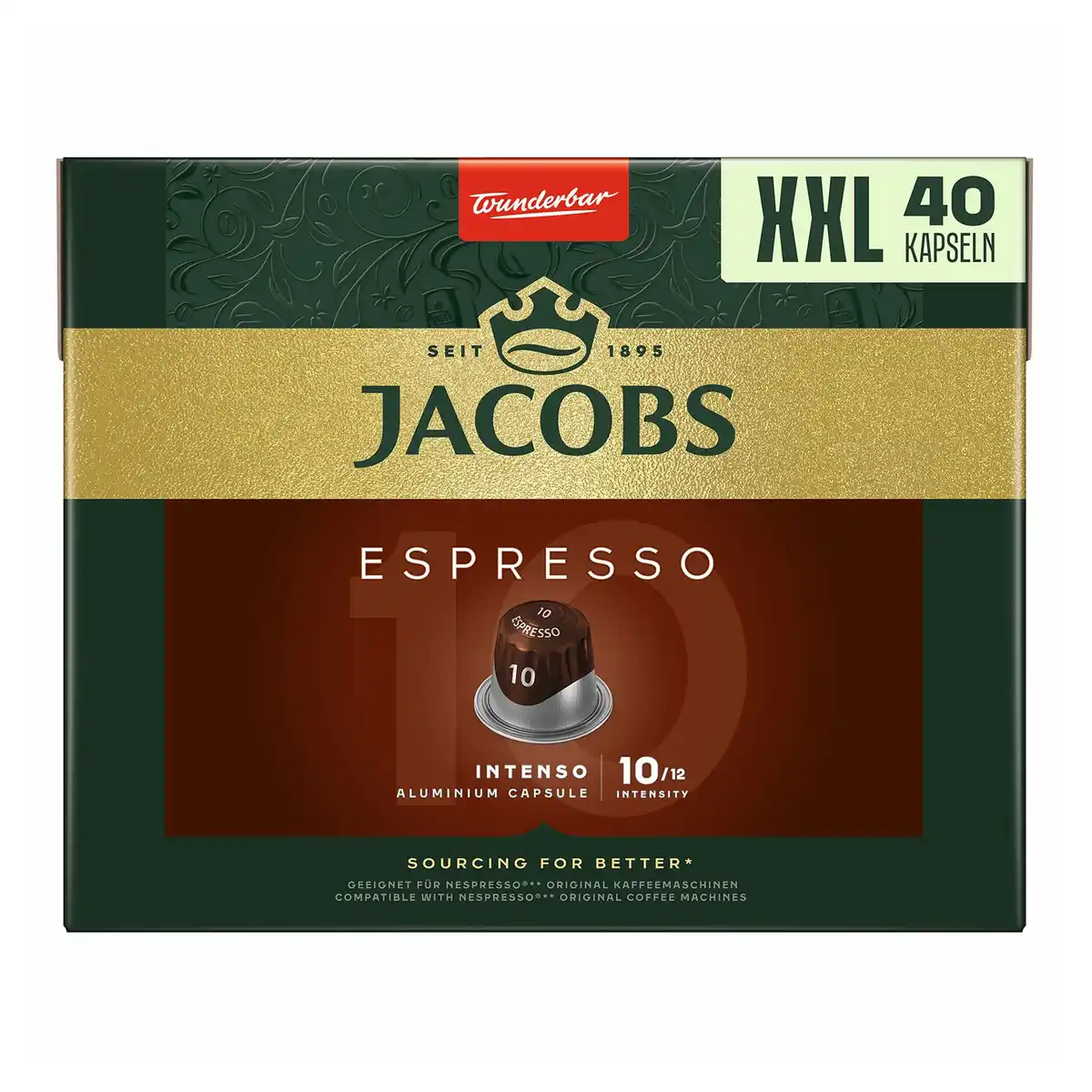 Bild 1 von JACOBS Kaffeekapseln 208 g, Espresso Intenso