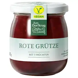 ZUM DORFKRUG Fruchtgrütze 180 g, Rote-Grütze