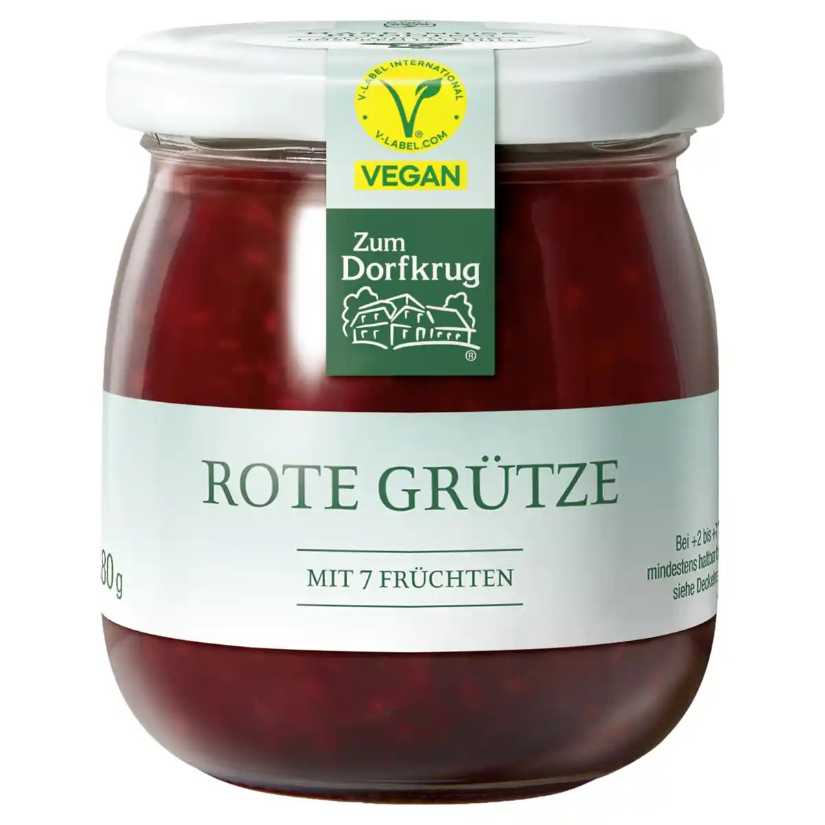 Bild 1 von ZUM DORFKRUG Fruchtgrütze 180 g, Rote-Grütze