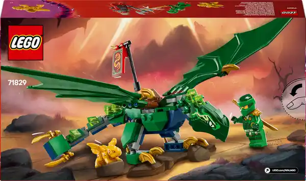 Bild 3 von LEGO NINJAGO 71829 Lloyds grüner Walddrache