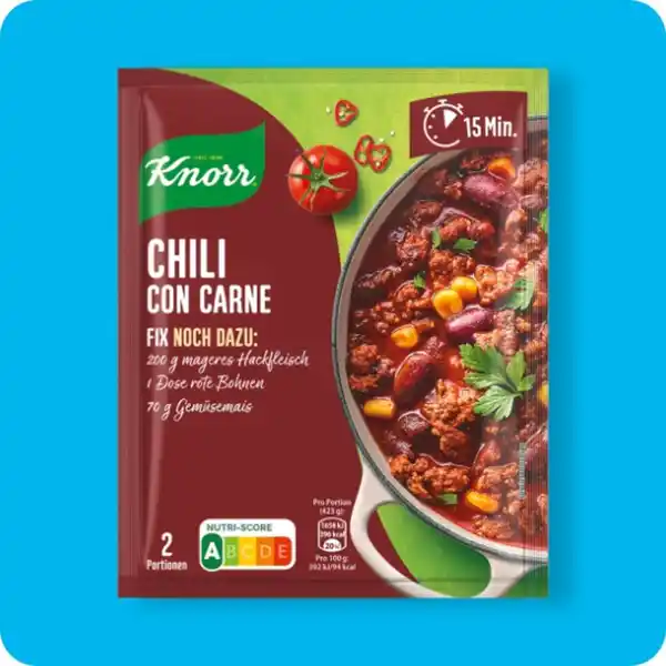 Bild 1 von KNORR®  Fix, Chili con Carne