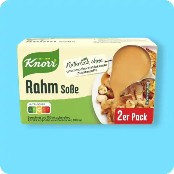 Bild 1 von KNORR®  Basissoße, Rahm Soße