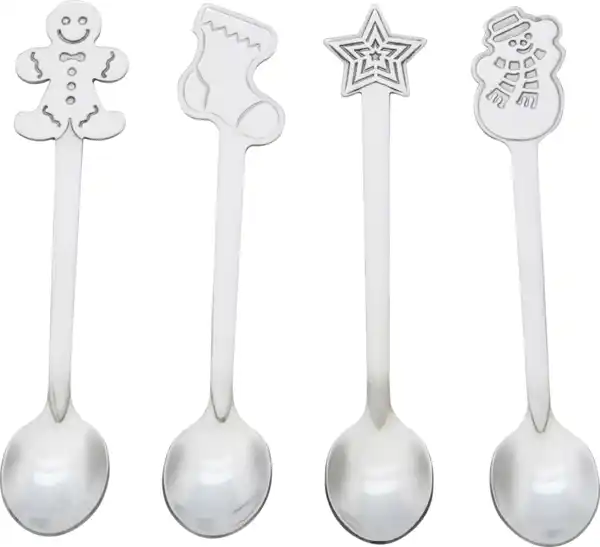 Bild 2 von IDEENWELT Weihnachtslöffel 4er-Set