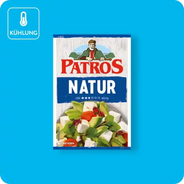 Bild 1 von PATROS Feta- oder Hirtenkäse, Natur