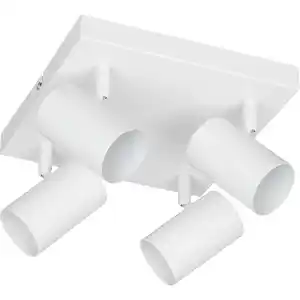 toom Wohnraumstrahler 'Elsa' 4-flammig weiß