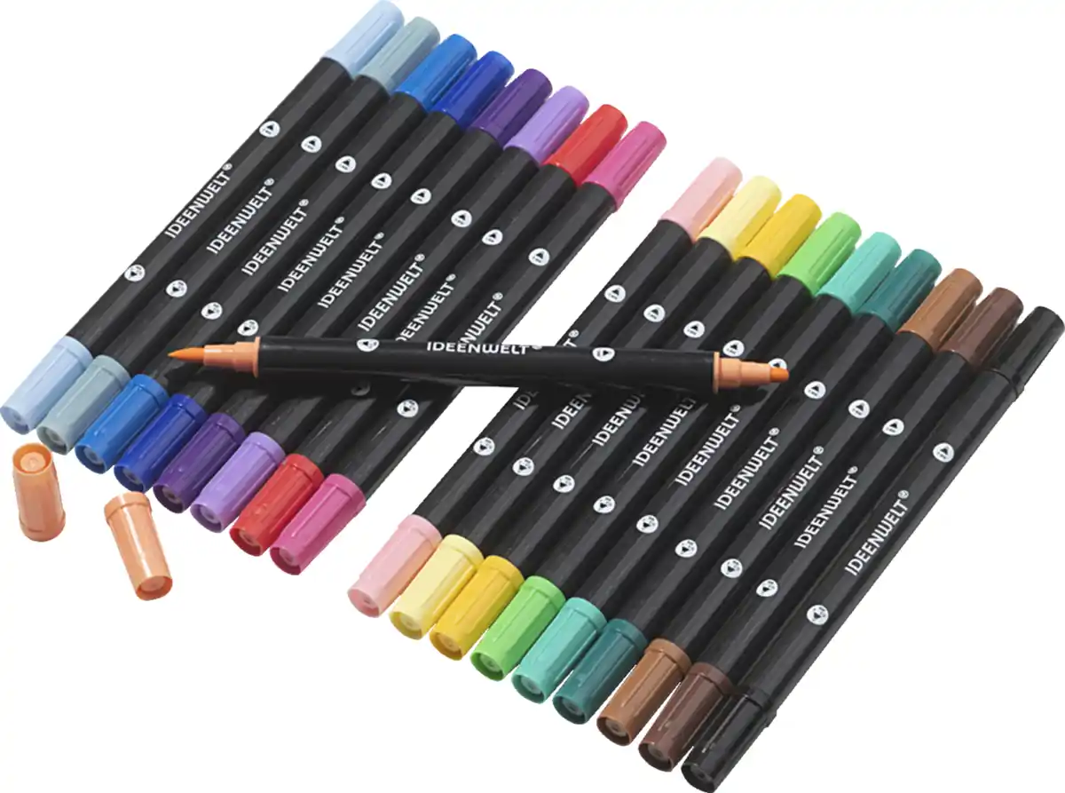 Bild 2 von IDEENWELT Acrylmarker mit Doppelspitze