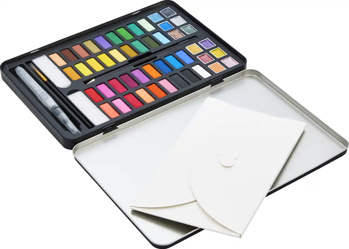 Bild 2 von IDEENWELT Aquarellfarbkasten