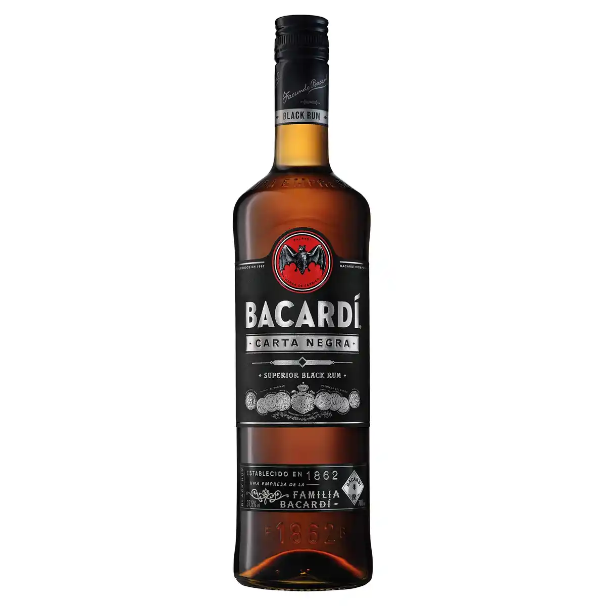Bild 1 von BACARDI Rum 37,5% 700 ml, Carta Negra
