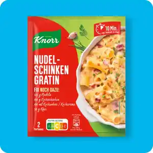 KNORR®  Fix, Nudel-Schinken-Gratin