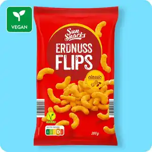 SUNSNACKS Erdnuss-Flips, Classic